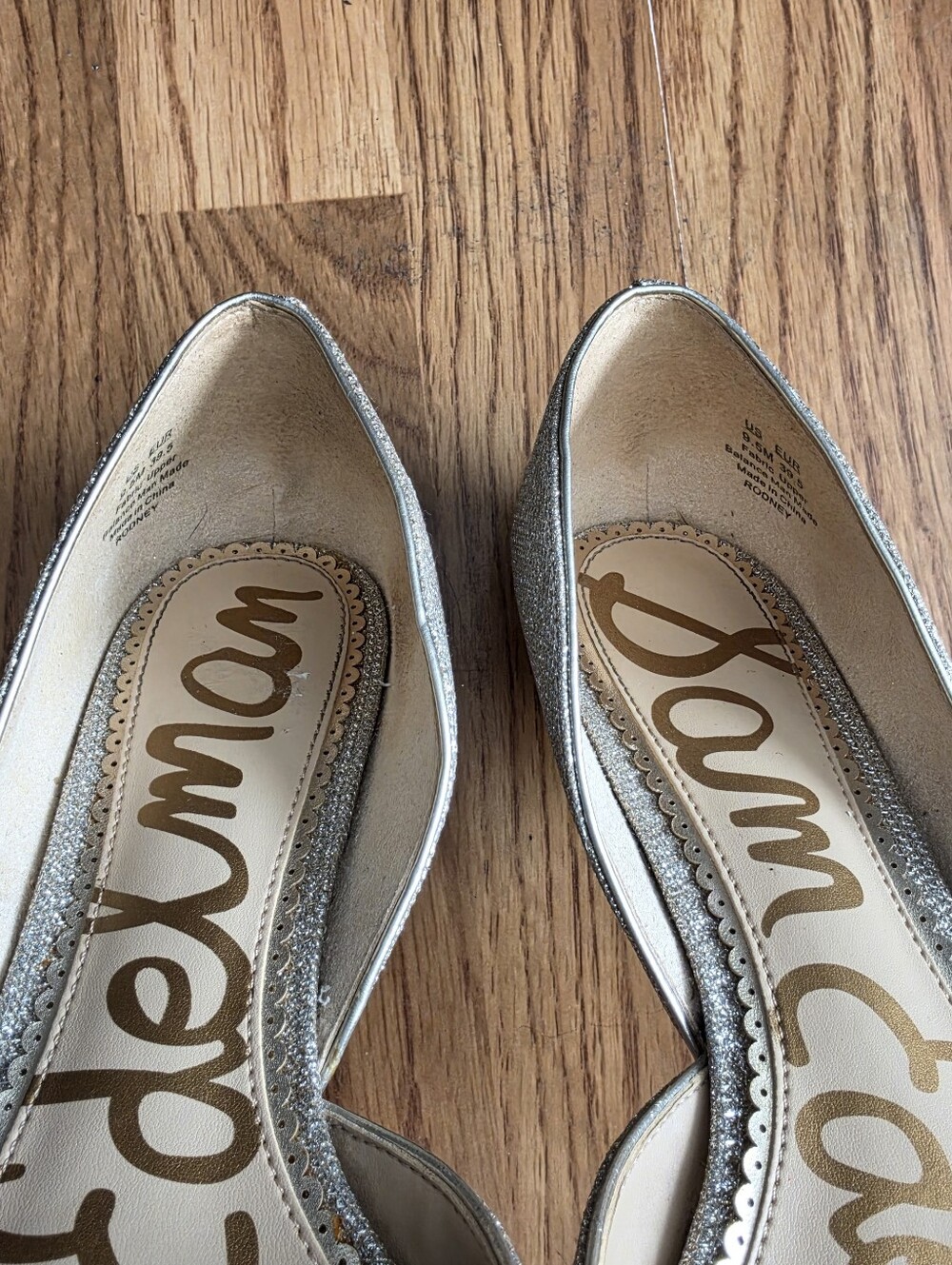 Sam Edelman Rodney pointed-toe d'Orsay flats 9.5 - Picture 8 of 9